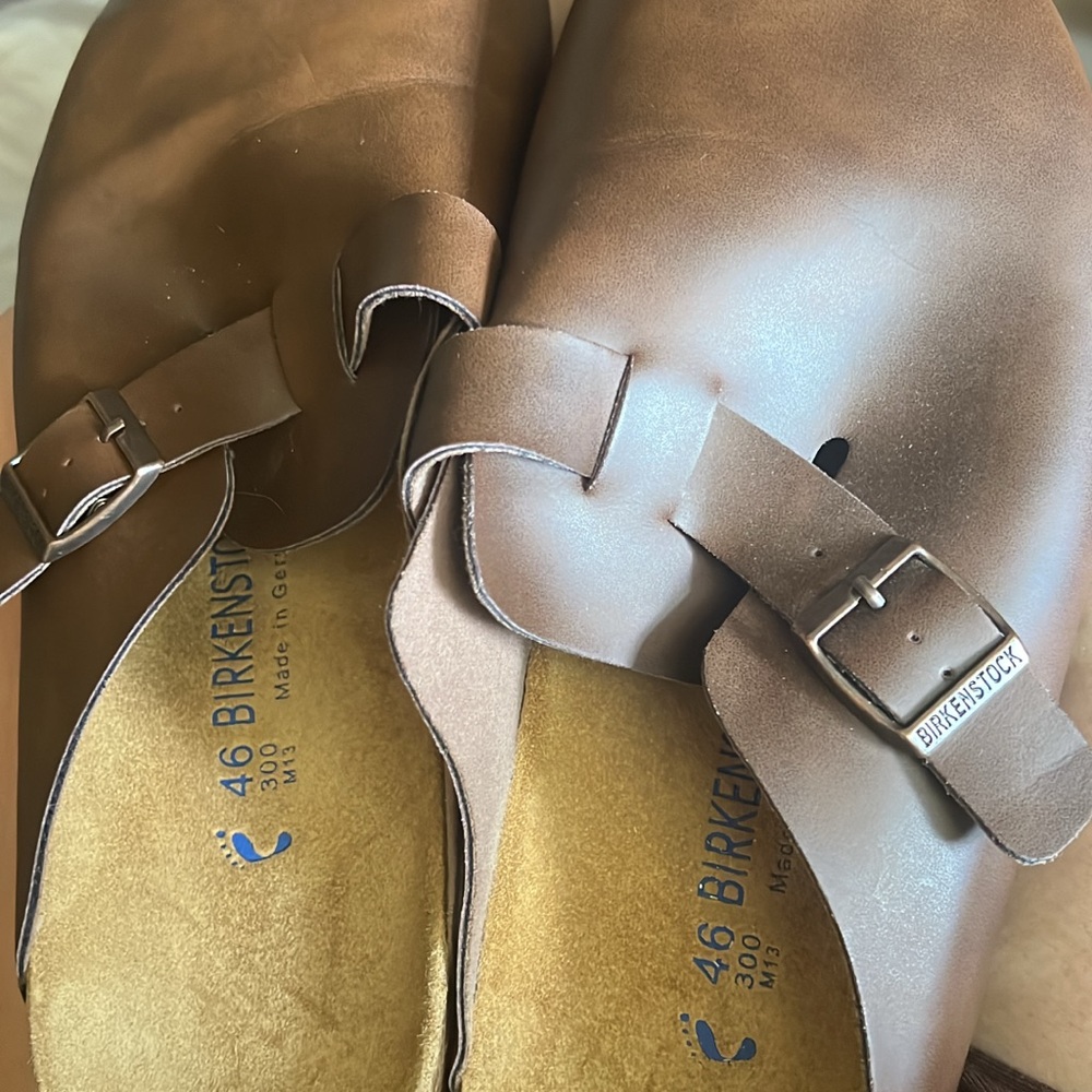 Birkenstock Tan Leather Sandals